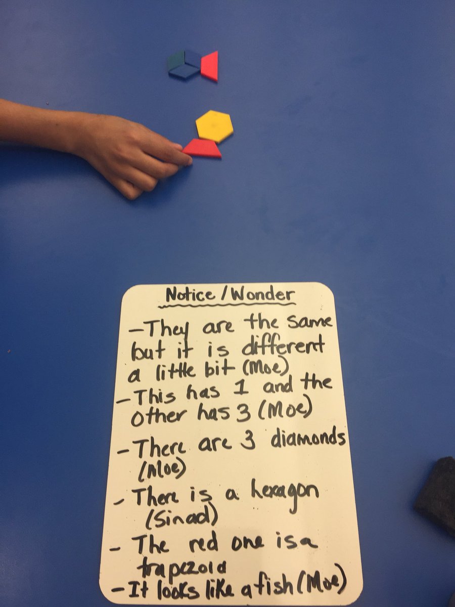 jenna_cowell's tweet photo. We noticed &amp; wondered about these objects today @BegleyBroncos1! #mathtalk #openended #purposeful #multipleentryandexitpoints https://t.co/m9vmumUz9G