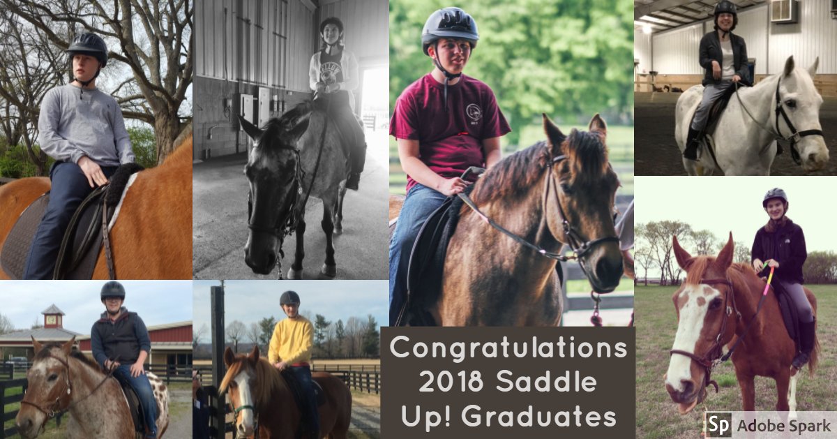 saddleupnash's tweet photo. Congratulations to our most recent #SaddleUp graduates! We can’t wait to honor you at our graduation ceremony tomorrow during the #SUPERShow. We are proud of each of you, and we can’t wait to see what you all accomplish next! https://t.co/OictKdwB6L