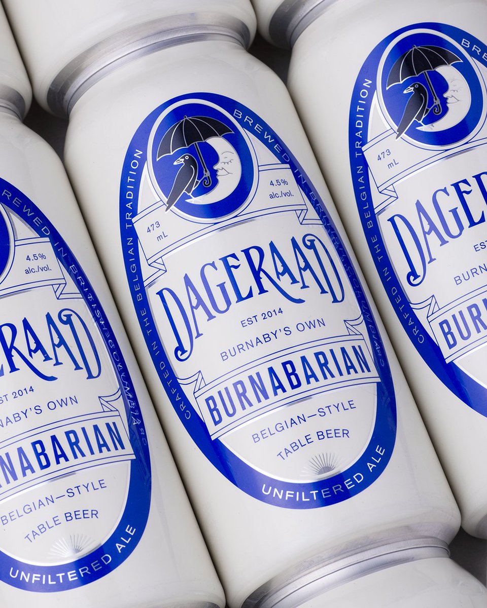memorystudioinc's tweet image. Here's a look at our can designs for @DageraadBeer 's iconic Burnabarian.