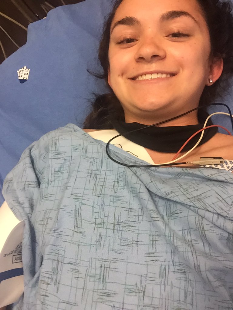 wethekara's tweet photo. Getting discharged from the hospital today after a scary stunt in the ER yesterday with my heart. Going to have a pacemaker surgery in Austin next week, and all I really want is a visit/pep talk from my favorite 12th man @CGillaspia https://t.co/WOm60ybX7n