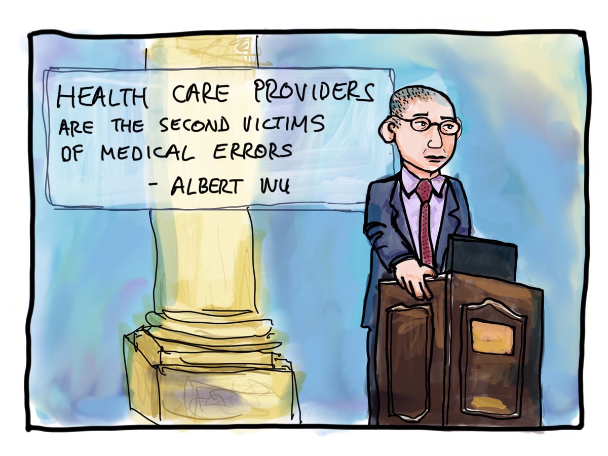 mjg15's tweet photo. .@TheAPHC, #APHC18, @withyouDrWu, #medicalerrors. Dr Albert Wu talks about the importance of caring for clinicians, who are second victims of medical errors. https://t.co/QdPcPnSXJ5
