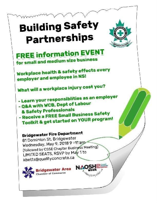 Colleagues, you may know a small business along the Nova Scotia's South Shore that would benefit from this FREE Information session. Please pass along or share the poster!