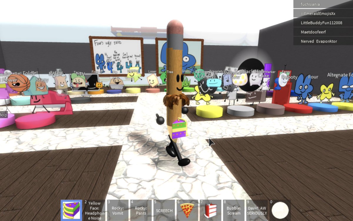 Jacknjellify On Twitter I Think I Found My New Favorite Game - bfb four and x roblox