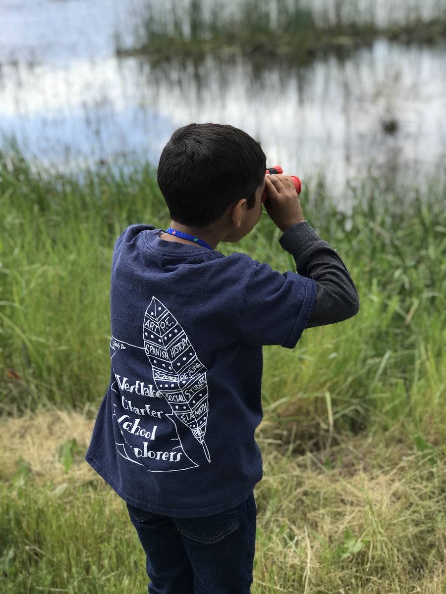 WCSTechTOSA's tweet image. We might be a little younger, shorter and noisier than your average biologist...but these kids know  biologists observe, explore and study  which is just what we did today! #Westlakecharter #fieldlessons #wcskinder