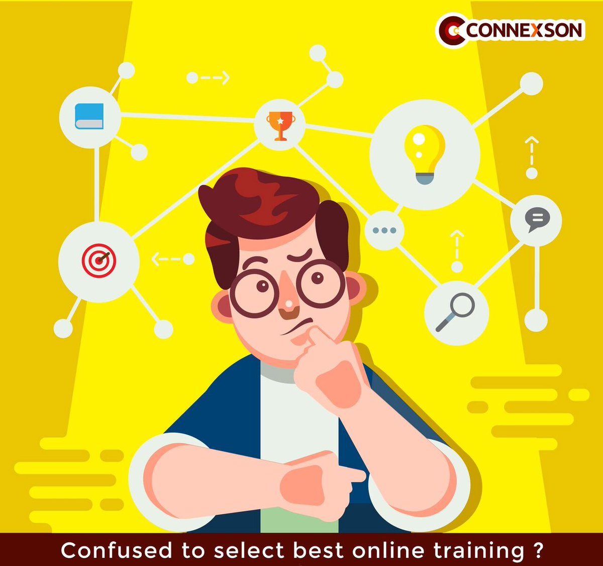Connexson's tweet image. Confused to select best online courses ????
Say no more to confusion  :)

Enroll today for Big data Hadoop , Selenium/ QA free live demo at connexson.com/demo . visit connexson.com for more information. #Hadoop #technologygraduates #BigDataAnalytics #selenium / #QA
