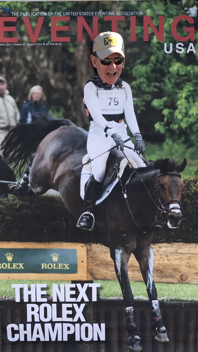 TRMAmerica's tweet photo. @USEventing is wondering where @TRMTomB is this year @KyThreeDayEvent https://t.co/qghVRqtllW