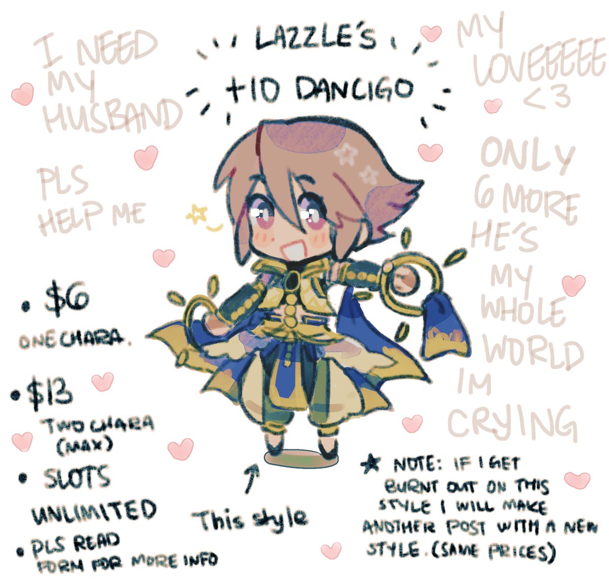 [RTS ??] Hello pls help me make my dreams come true ;v;
I have some zine stuff to get out of the way first so i'll send out invoices tomorrow!! Thamk u!!
https://t.co/qlDEiKrBkY 