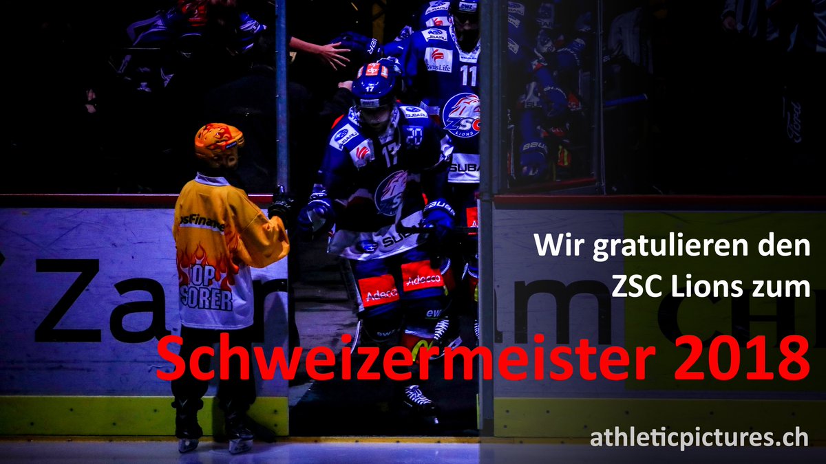 #MirsindZüri - #DasischZüri - Ganz geil <a href="/zsclions/">ZSC Lions</a>. Gratulation zur dieser fantastischen Leistung in #Lugano. #Playoffs2018 #ZSCLions #Schweizermeister