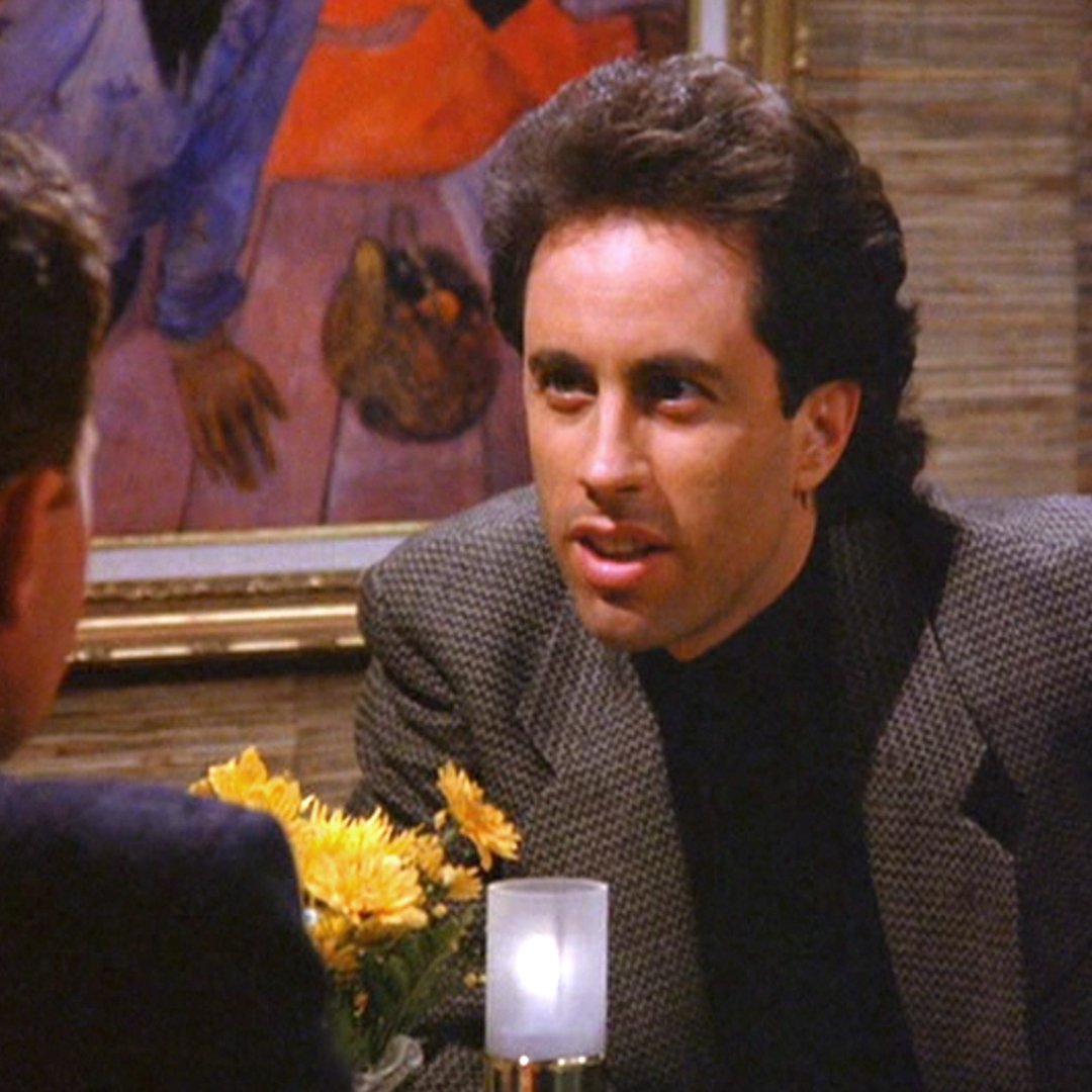 "No, no, Bania, no. This is the dinner. The soup counts!" - Jerry, The Soup #Seinfeld https://t.co/SF8BW69i3l