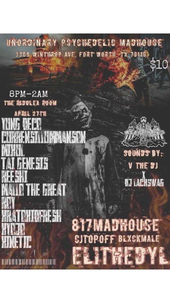 DoItDallas's tweet photo. .@roysmygov performing live tonight @RidgleaTheater in Fort Worth!!🔥🔥 #RoyMaserati #FortWorth #LiveMusic #Rap #weekend #DoitDallas https://t.co/0SFBrA43nX