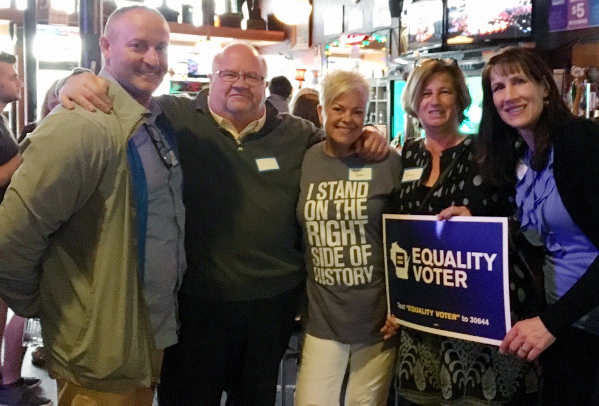 Equality Voters at Scooter's Bar in Eau Claire, Wisconsin