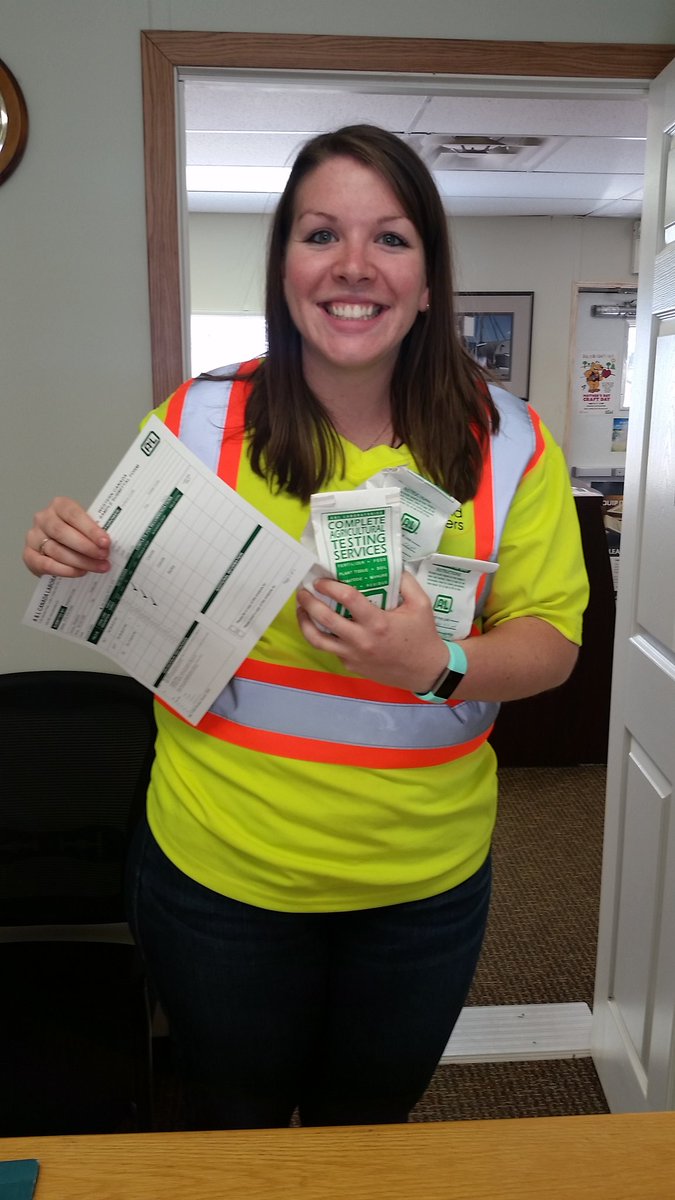 RGerrard20's tweet photo. Soil Sampling is the best way to perfect the fertility of your crops - A&L Canada here they come! @CoopAgroWetask #growteam #agtip https://t.co/5I29G9dqQl