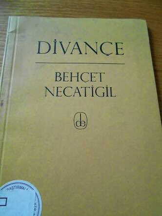 Divançe,Behçet Necetigil’in şiir kitabıdır.