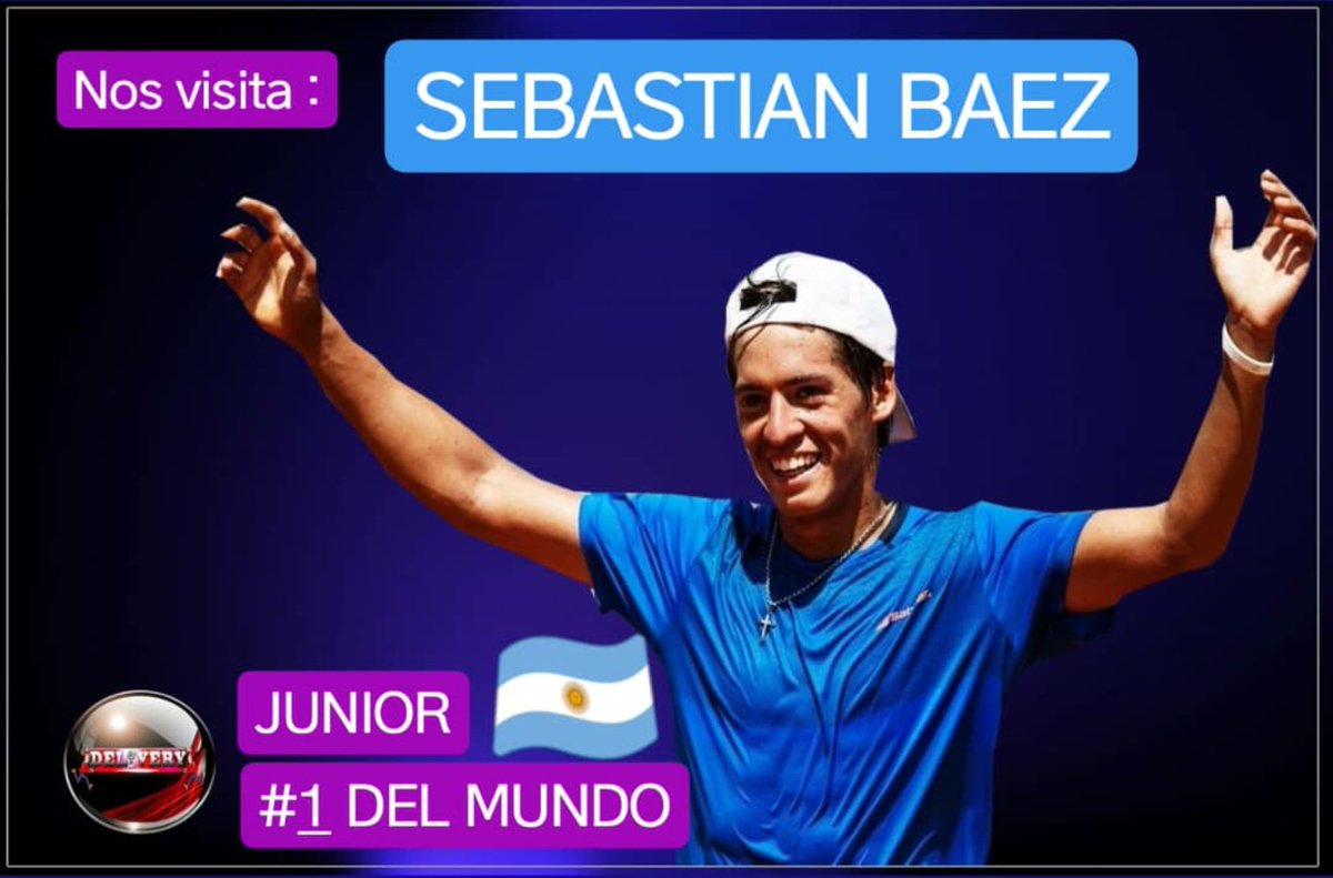 DeliveryOnLineO's tweet photo. Nos vivista el #1 JUNIOR ARG
SEBAS BAEZ un mano a mano
Al ritmo de DELIVERY
#ViernesDelivery DALE !!!
EN VIVO A LAS 20 HS POR https://t.co/fWAylzpyvA https://t.co/BEa5sfq1fd