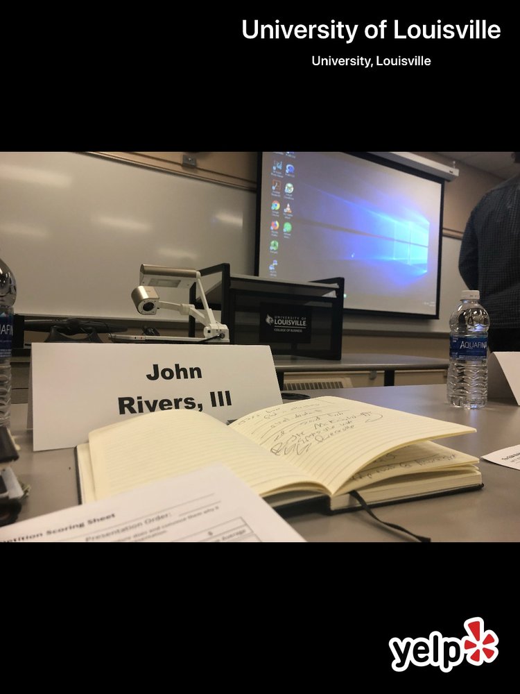 John Rivers Iii On Twitter At College Of Business At Mock