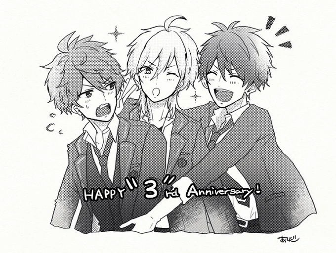 """3"""周年おめでとうございます❣️❣️❣️ 