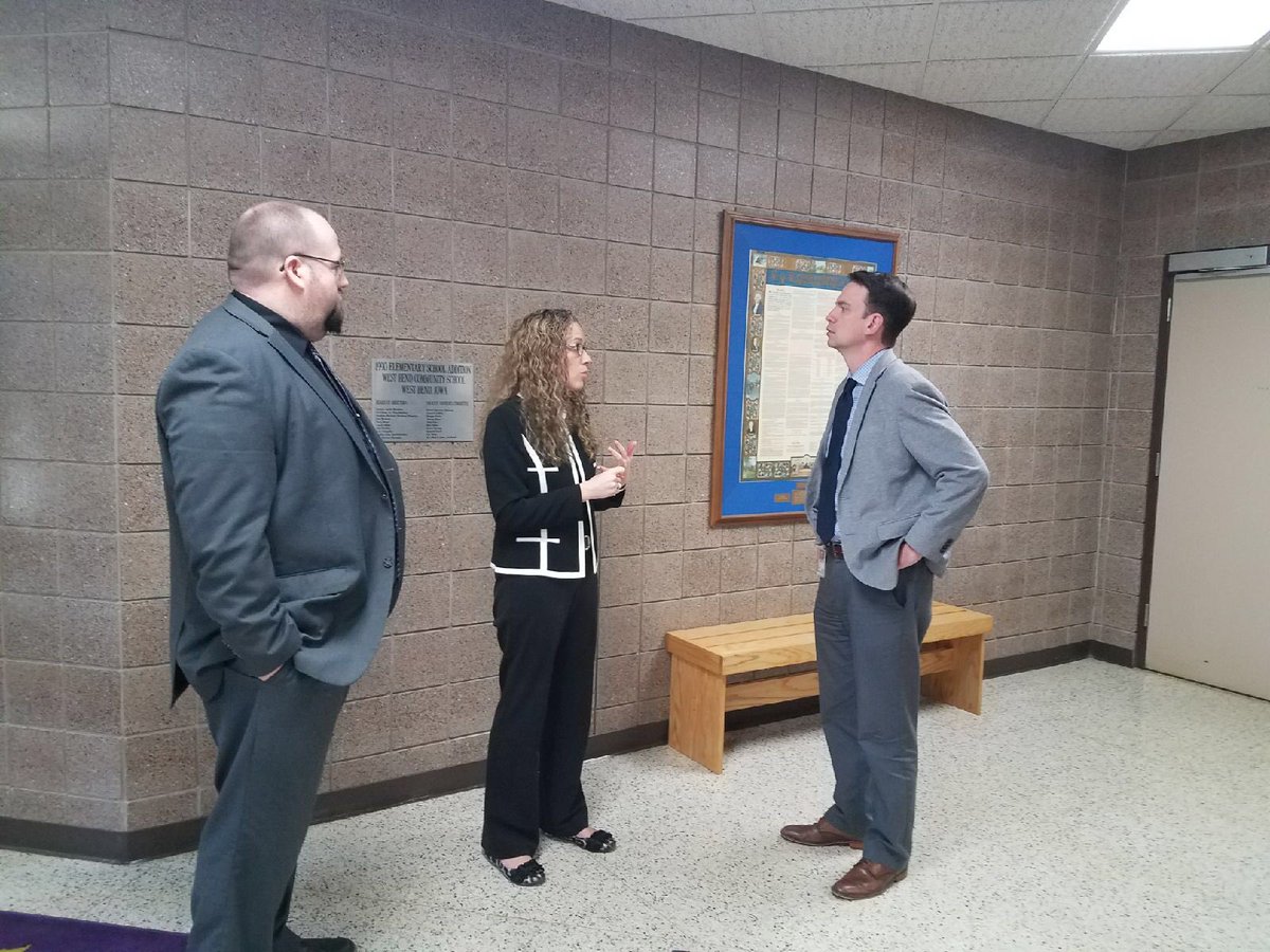 SuptAmanda's tweet photo. Thank you @ryanmwise for visiting West Bend Mallard MS/HS today. We enjoyed showing you all that we do! https://t.co/TSdofCP2kw