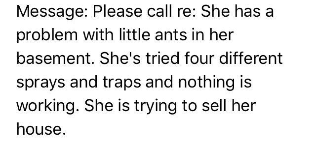 Ants are a exterior problem that if untreated it becomes an interior problem. Be proactive this summer, not reactive next fall/winter/spring 

Hint: Pro Chemical works best