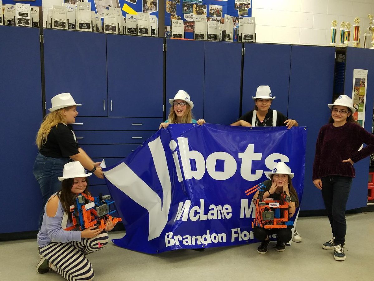 McLane wants to wish our Vibots the best of luck at Worlds being held in Louisville, KY. Show them how #VikingStrong you are! 
<a href="/MclaneSchool/">Mclane Middle School</a> <a href="/mclaneSTEM/">McLane STEM</a> <a href="/HCPSArea7/">HCPS Area 7</a>