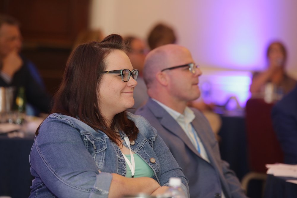 UnitronUS's tweet photo. Keynote Petra Marquart, a globally recognized customer service thought leader, presents at #UnitronEngage. Petra’s passion for customer service and proven strategies and tactics can help hearing healthcare providers create patients for life. https://t.co/fBRYRlDuOV