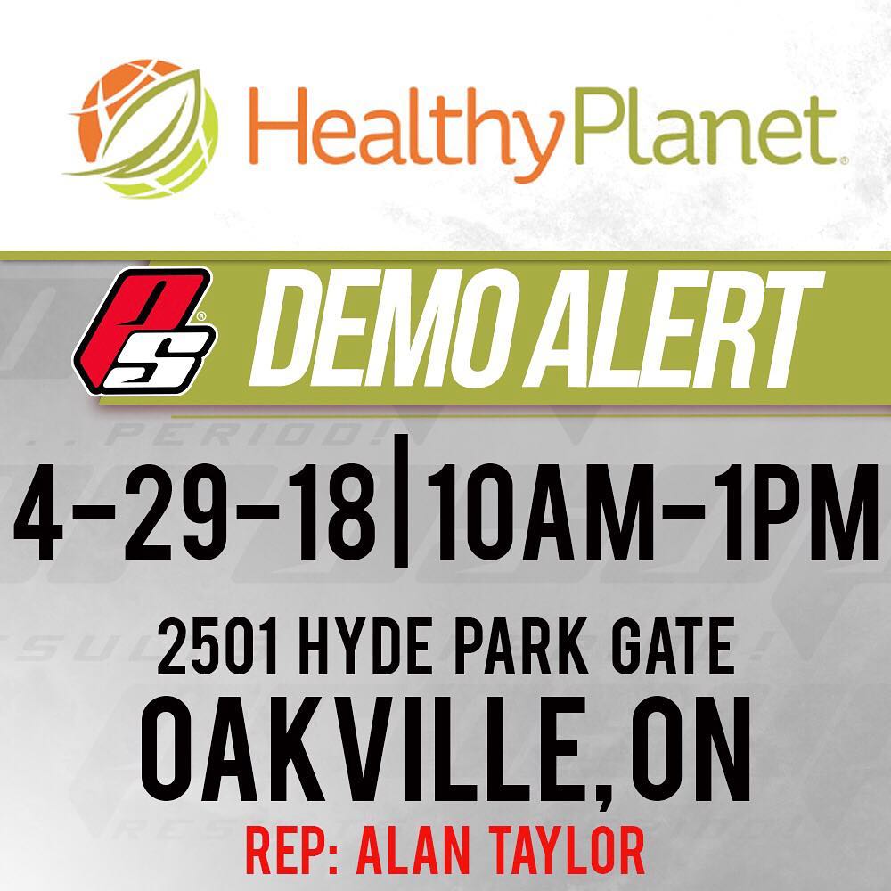 healthyplanetca's tweet photo. Repost @ProSupps ・・・
💥DEMO ALERT💥
Meet Alan Taylor @healthyplanet #Oakville on SUNDAY 👍🏽 don't miss your chance to sample and STOCK UP #ProSupps!
#HealthyEvents #HealthySpecials #HealthyDeals #HealthyPromotion #HealthySavings #HealthyLife #HealthyLiving #LiveLifeHealthy https://t.co/IsaLGQWdhy