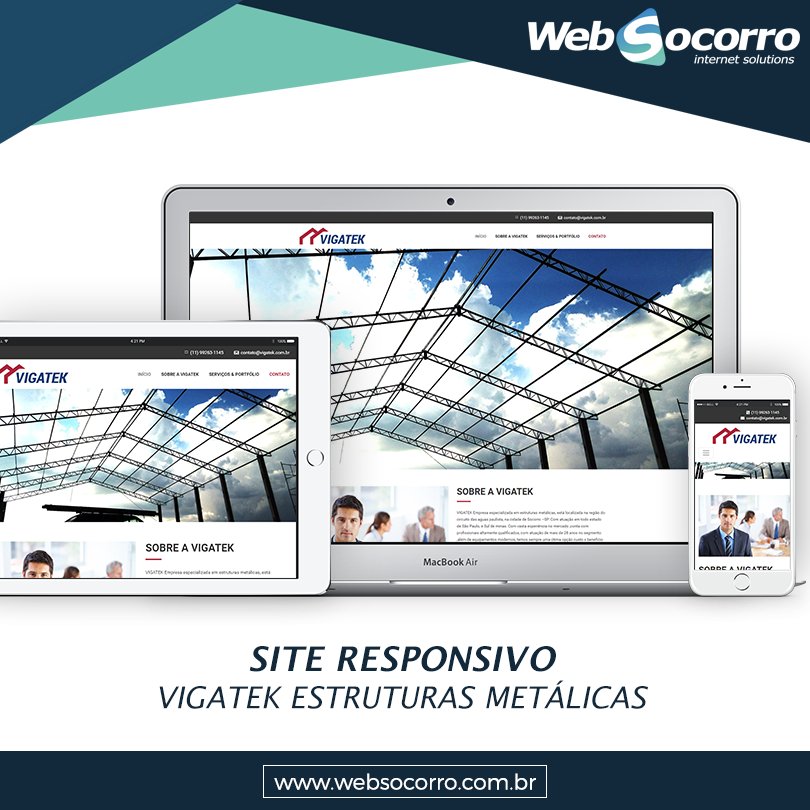 websocorro's tweet photo. Novo site responsivo desenvolvido para Vigatek Estruturas Metálicas. Confira o projeto online: https://t.co/XUl7nsclbp ;) 

#development #ux #ui #webdesign #responsive #agencia #marketing #InboundMarketing https://t.co/k7Aoolawpi