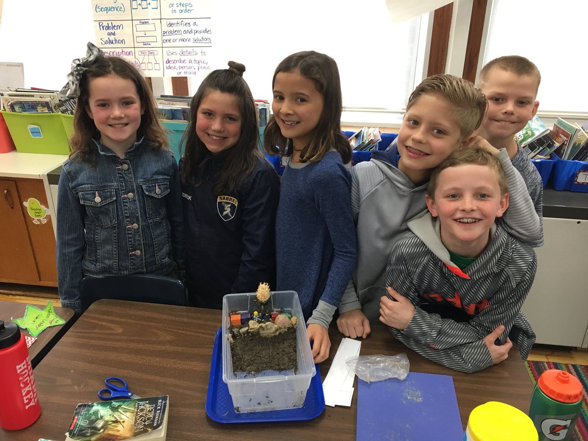 petersen4th's tweet photo. Preparing for their tsunami simulation! 🌊 #ogdenavenuepanthers https://t.co/IFcrHpckaC