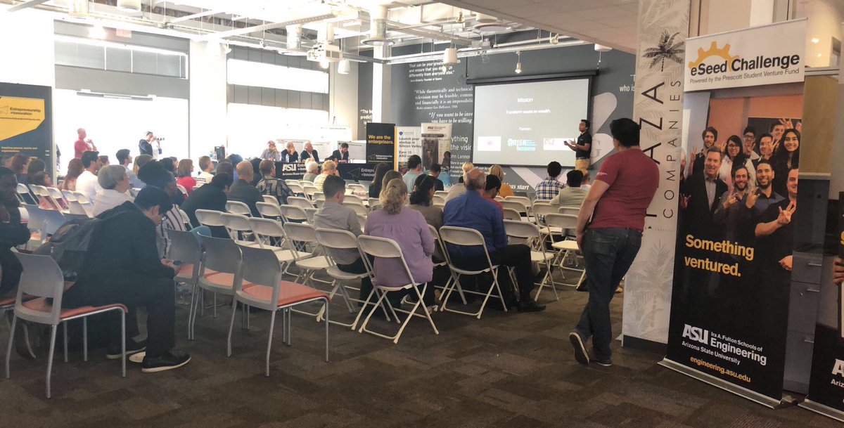 social_leap's tweet photo. And that's a wrap to another amazing #ASUDemoDays-- great to see all of the amazing startups and entrepreneurs representing @ASU! @EntrepreneurASU https://t.co/ggnYDecUAy
