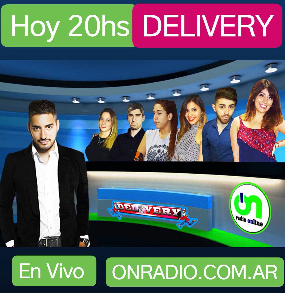 DeliveryOnLineO's tweet photo. #ViernesDelivery Este equipo se pone fuerte ! Hoy 20 hs. Por https://t.co/QHkbbaxK1Y EN VIVO https://t.co/gnw9zctpsD