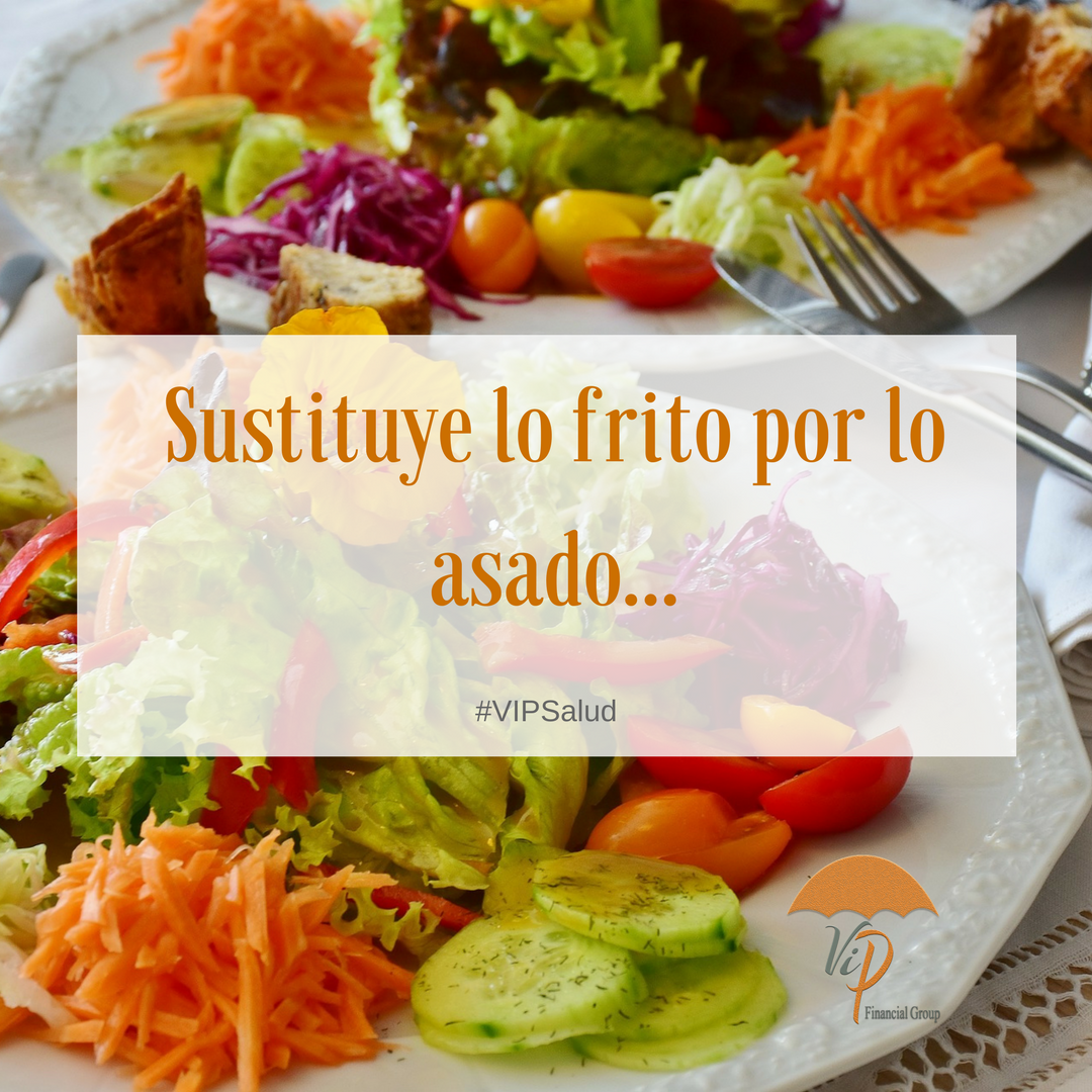 VIPFinGroup's tweet image. Evita los alimentos fritos o que se cocinen con mucho aceite, en su lugar ingiere platillos hechos en parrilla, al horno o hervidos.. 
#VIPSalud
#Salud