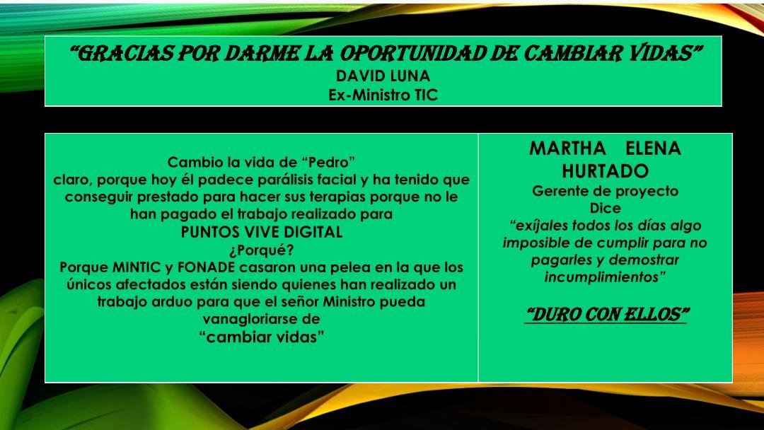 InterventoriaUD's tweet photo. #agonizaproyectovivedigital #vivedigitalencuidadosintensivos @Ministerio_TIC @FONADE @m_Elena0467 @ELTIEMPO @lasillavacia @lafm @NoticiasCaracol @NoticiasRCN @Citytv @elespectador @WRadioColombia @matadoreltiempo @infopresidencia  La realidad del proyecto Puntos Vive Digital. https://t.co/whPrj9nEEp