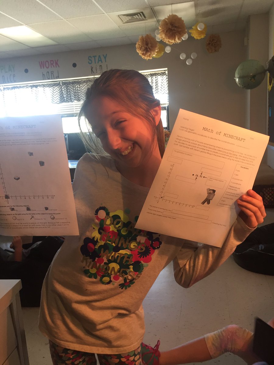 blersbrainiacs's tweet photo. How do I keep my students focused during MAP testing with only 3 weeks of school left? #math #minecraft  #willtheyeverstoptalkingaboutit? https://t.co/zDIXinxGbX