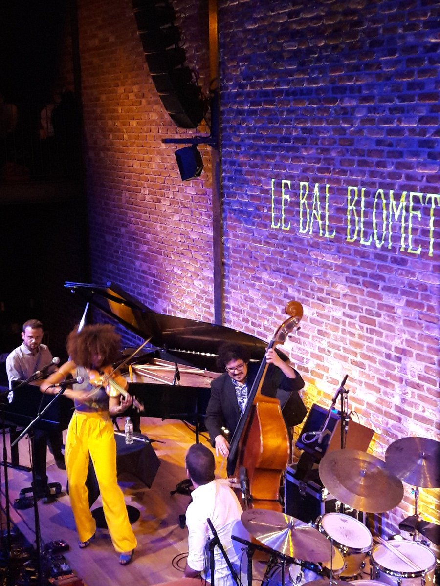inouiie's tweet photo. Muchas Gracias #Mapucha @yiliancanizares para la Invocacion en el #BalBlomet Majestueusement Pétillant #virtuosité #jazz #cuba #merci à bientôt https://t.co/UvW1tvIPD0