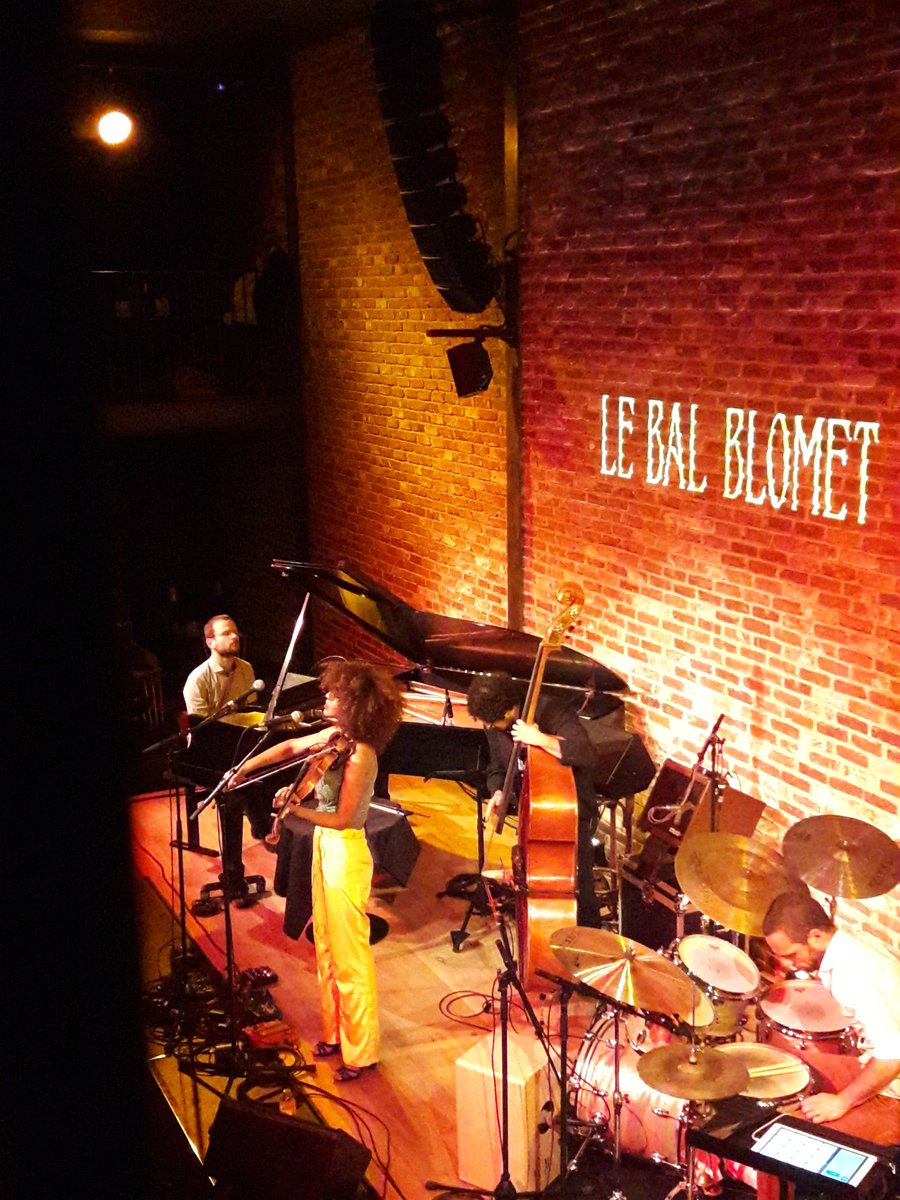 inouiie's tweet photo. Muchas Gracias #Mapucha @yiliancanizares para la Invocacion en el #BalBlomet Majestueusement Pétillant #virtuosité #jazz #cuba #merci à bientôt https://t.co/UvW1tvIPD0