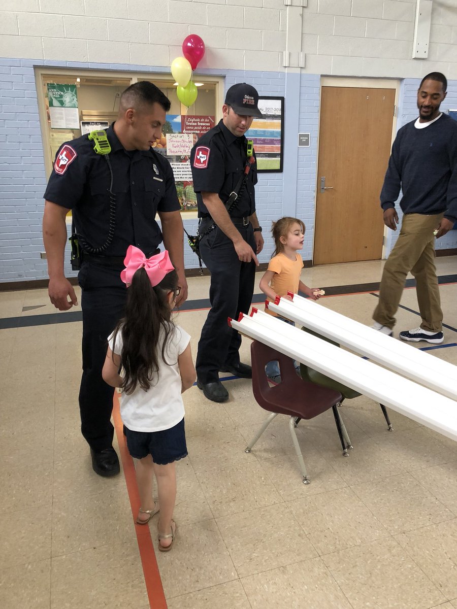MackWeatherford's tweet photo. Cars with dads was a success!! We even had a few extra helpers. Thank you Odessa Fire Department for hanging out with us today! @EctorCountyISD 🚗💙 https://t.co/KQjo8XNz5u