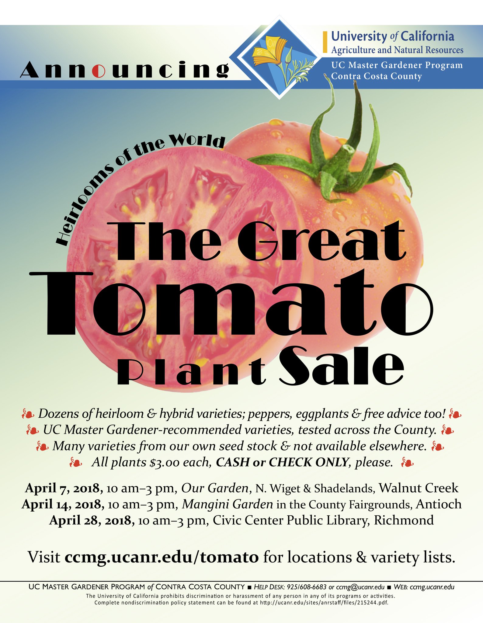 Richmond Standard On Twitter 7th Annual Great Tomato Plant Sale