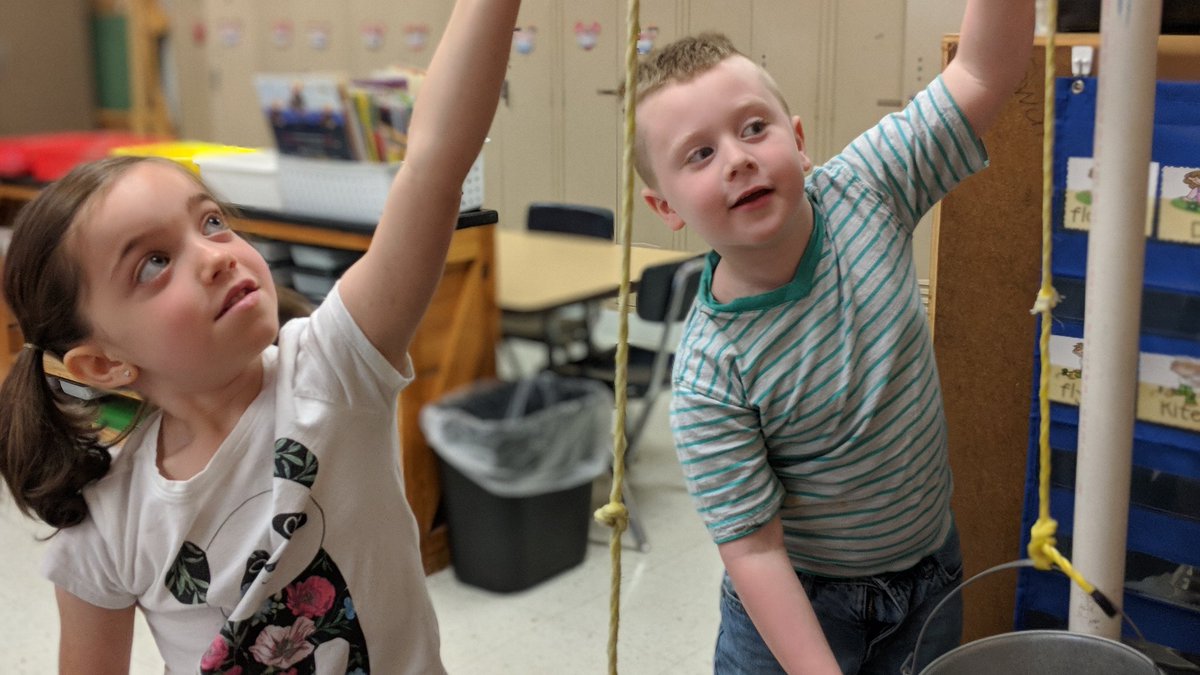 Lauren_CDM's tweet photo. Learning about 6 types of Simple Machines at McConnell Elementary today! @cdmfun @hamcoschools https://t.co/cHUi10AYv5