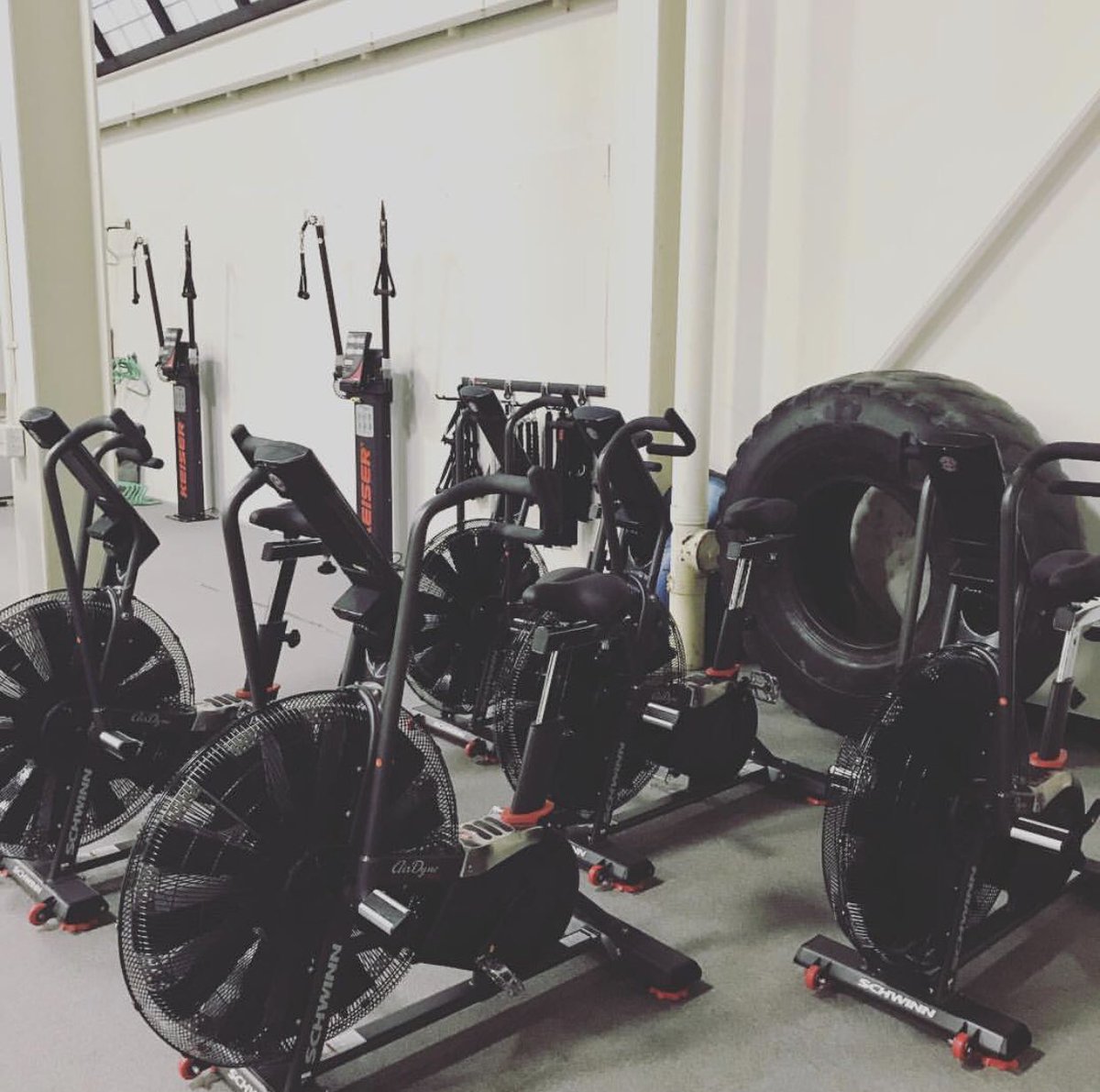 VT_HockeySC's tweet photo. Friday Challenge! 1.0 Mile Ride on the airdyne pro! #biggestfan https://t.co/eYZEcg7s0T