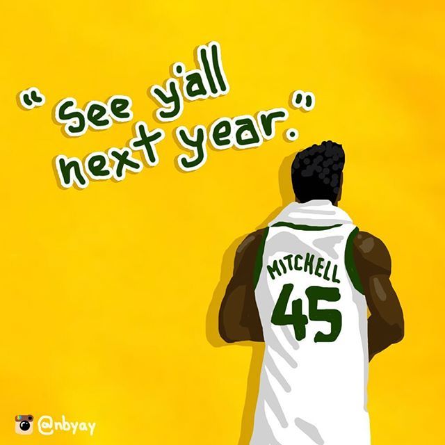 thenbyay's tweet photo. “See y’all next year” - 45
What do you think? -
-
-
-
#nba #playoffs2018 #playoffs #donovanmitchell #utah #jazz #game6 #okc #thunder #westbrook #oklahoma #45 #spida #nbaart https://t.co/pY2wGILgGz https://t.co/VSQEKPM3Fd