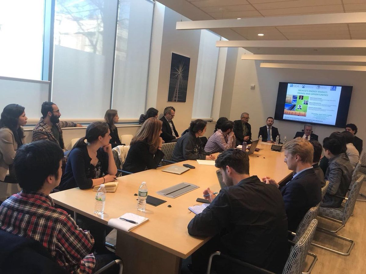 Thank you to all those who came to our co-sponsored event on 'Mexico's Energy Market: Trends and Opportunities' with Mr Alexandri Rionda (SENER), Mr Valenzuela Ortiz (CENACE), and Mr Chanona Robles (CRE)!