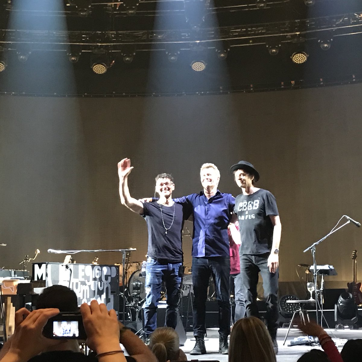 sparklyquark's tweet photo. Every time I’ve seen @aha_com  live #BestMusicalExperience https://t.co/ljya4GgdqF