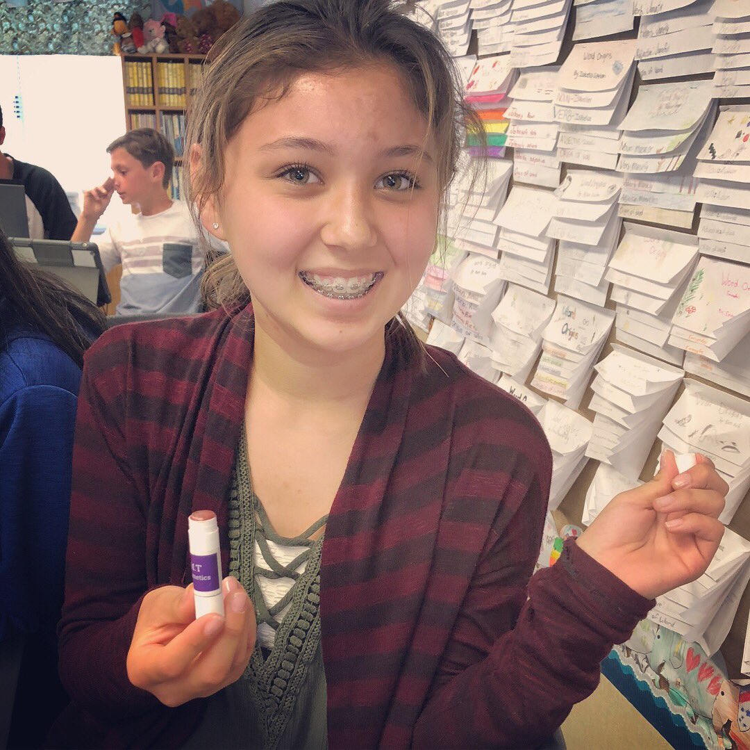 Sushie213's tweet photo. Creating a make-up line, making dog toys, planting a garden, learning Photoshop, and so much more!!! #excitedstudents #proudteacher #heweshighlanders #20percentproject #weareTUSD https://t.co/cQAWnyAFEd
