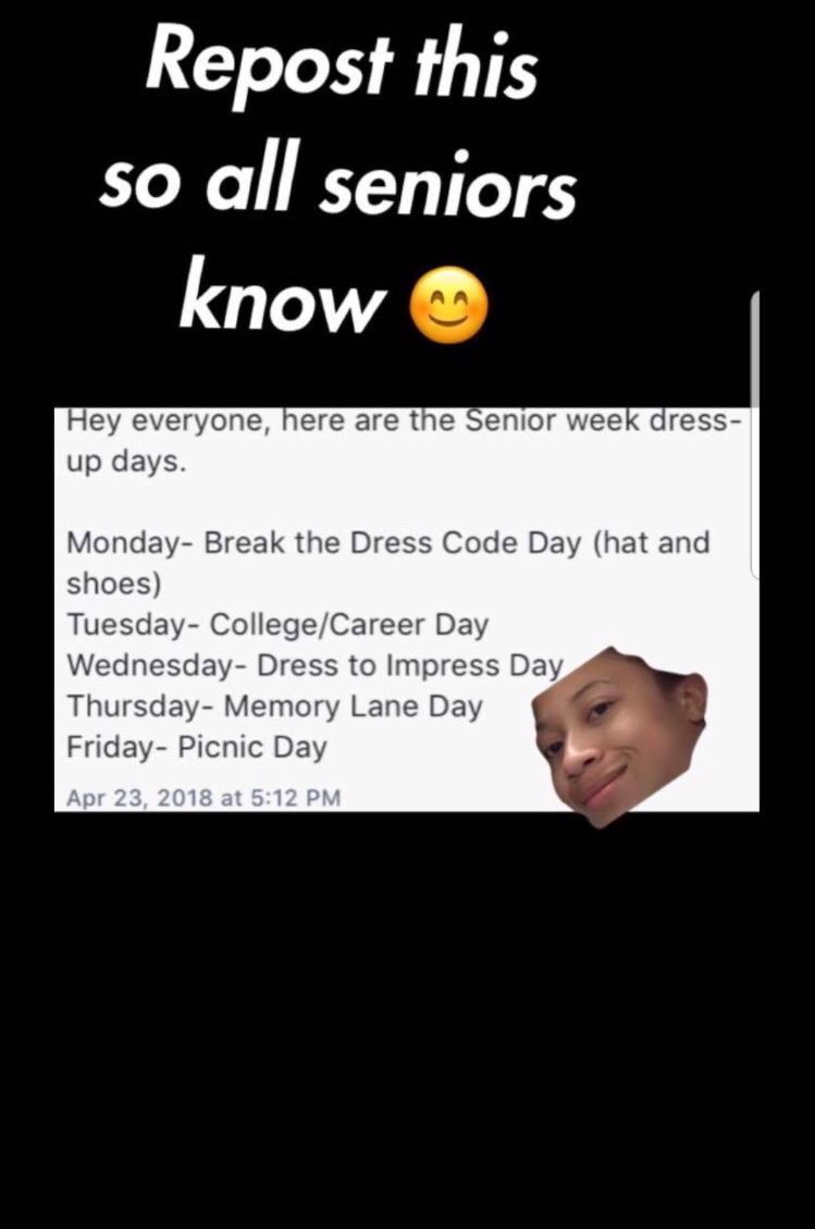 BHS_BHive's tweet photo. The days for Senior Week guys!!!! https://t.co/IwydnE6Ukc