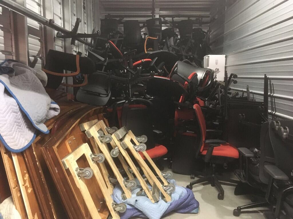 First load of furniture- all donated !!!!