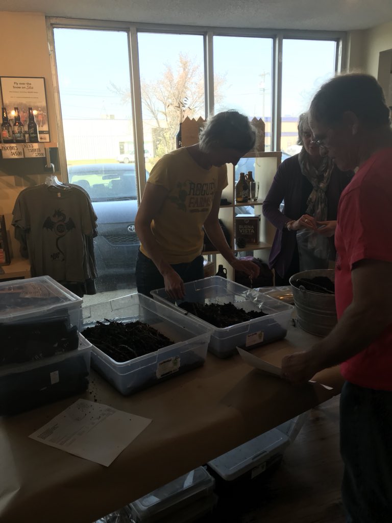 alley_kat_beer's tweet photo. Looking to start growing hops?? Come buy a BIG root for $6.50 and get all the info you need here at the brewery from @windhoverfarms . They’re here from 4-6 today only 🌱☀️👍🏼
#hops #hopfarms #craftbeer #yegbeer #yeg https://t.co/Q5hLZhZdLr