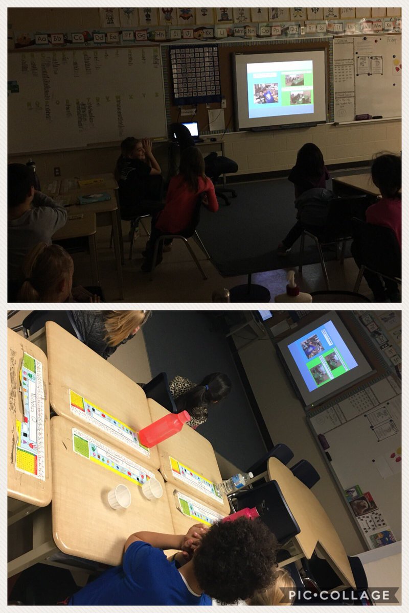 Some of my students got to create a social story with Mr. B and show it to the class! Everyone loved it and the message it portrayed!