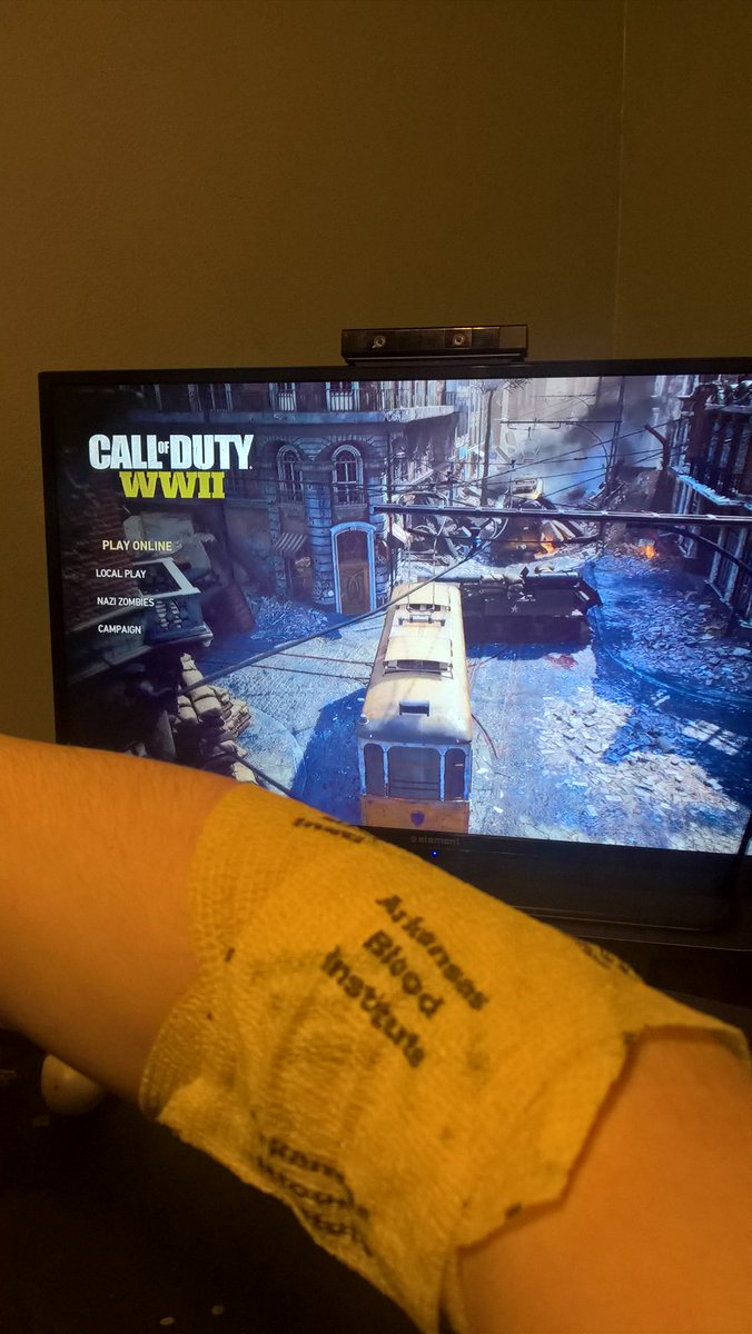CreatorSajaz's tweet photo. Had the needle in for an hour or so. Feels Good! On that cod grind. New sniper unlocked #Type38 https://t.co/2oBAlys2Zg