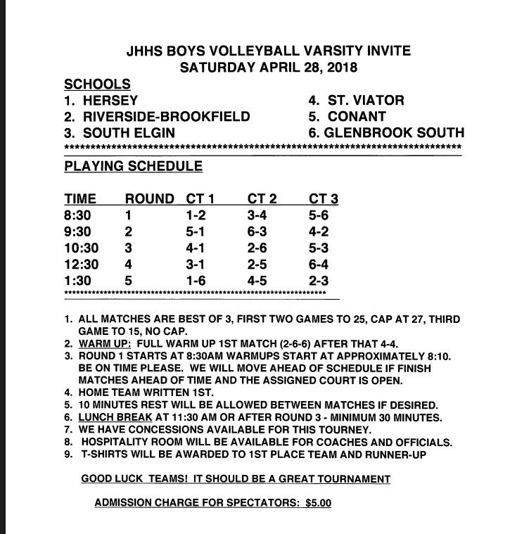 ViatorBVball's tweet photo. Varsity plays at the Hersey Invite tomorrow. Come out and show your support-see schedule below #weekendreps https://t.co/PMRiHeIuf8
