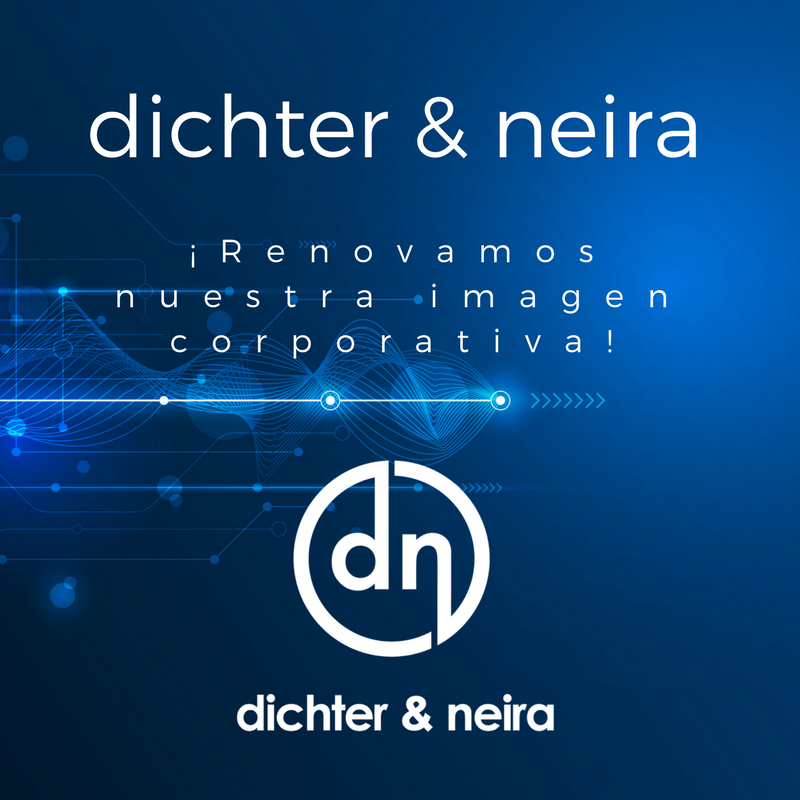 En dichter&amp;neira hemos renovado nuestra identidad corporativa. La modernización de nuestro logo evidencia la dinámica e innovadora empresa en la que se ha convertido ¡Entérate de todo en el siguiente link! goo.gl/j1CekG