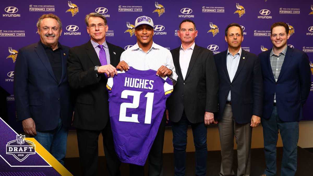 Vikings's tweet photo. Welcome to the family, @_Bigmikee1! https://t.co/EcOIHXO3Yw